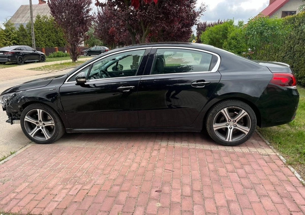 Peugeot 508 cena 32900 przebieg: 126461, rok produkcji 2017 z Turek małe 191
